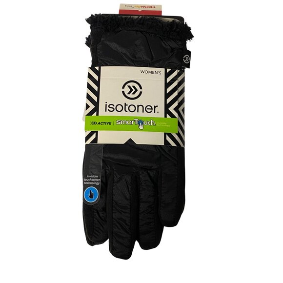 Isotoner‎ Womens Active SmartTouch Gloves  Touchscreen Technology L/XL - Picture 2 of 5